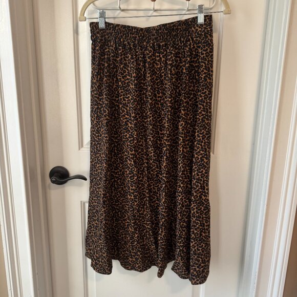 Sezane Leopard Print Skirt - Picture 4 of 6